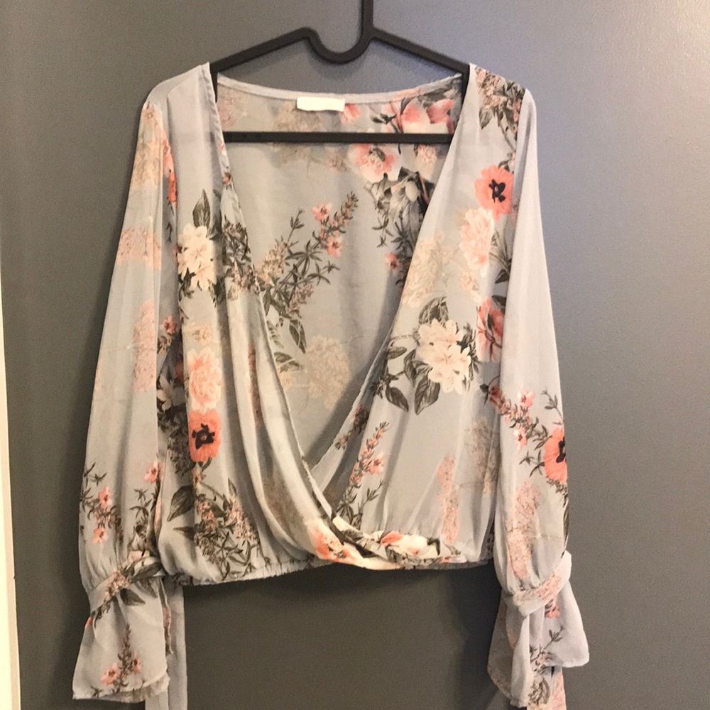 Floral blouse from boutique